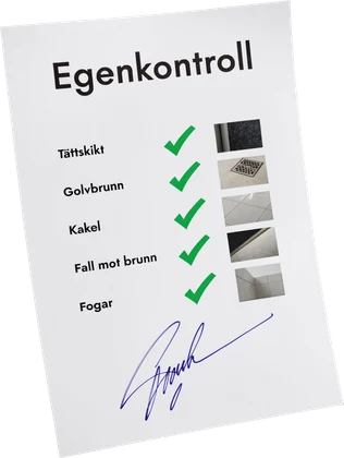 Färdig egenkontroll