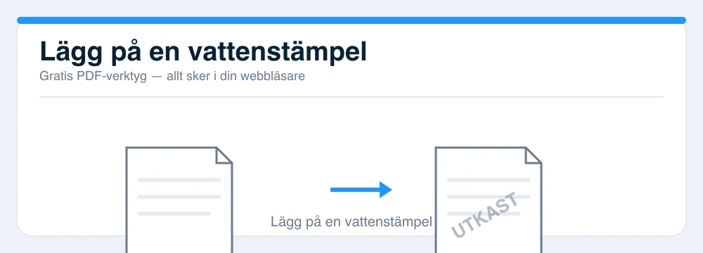 Illustration: vattenstämpel i PDF